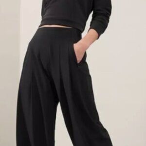 Brooklyn Heights Pleated Wide Leg Pants, grey, Size 16